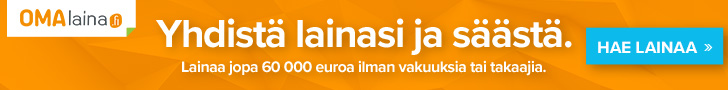 Omalaina.fi lainojen yhdistäminen
